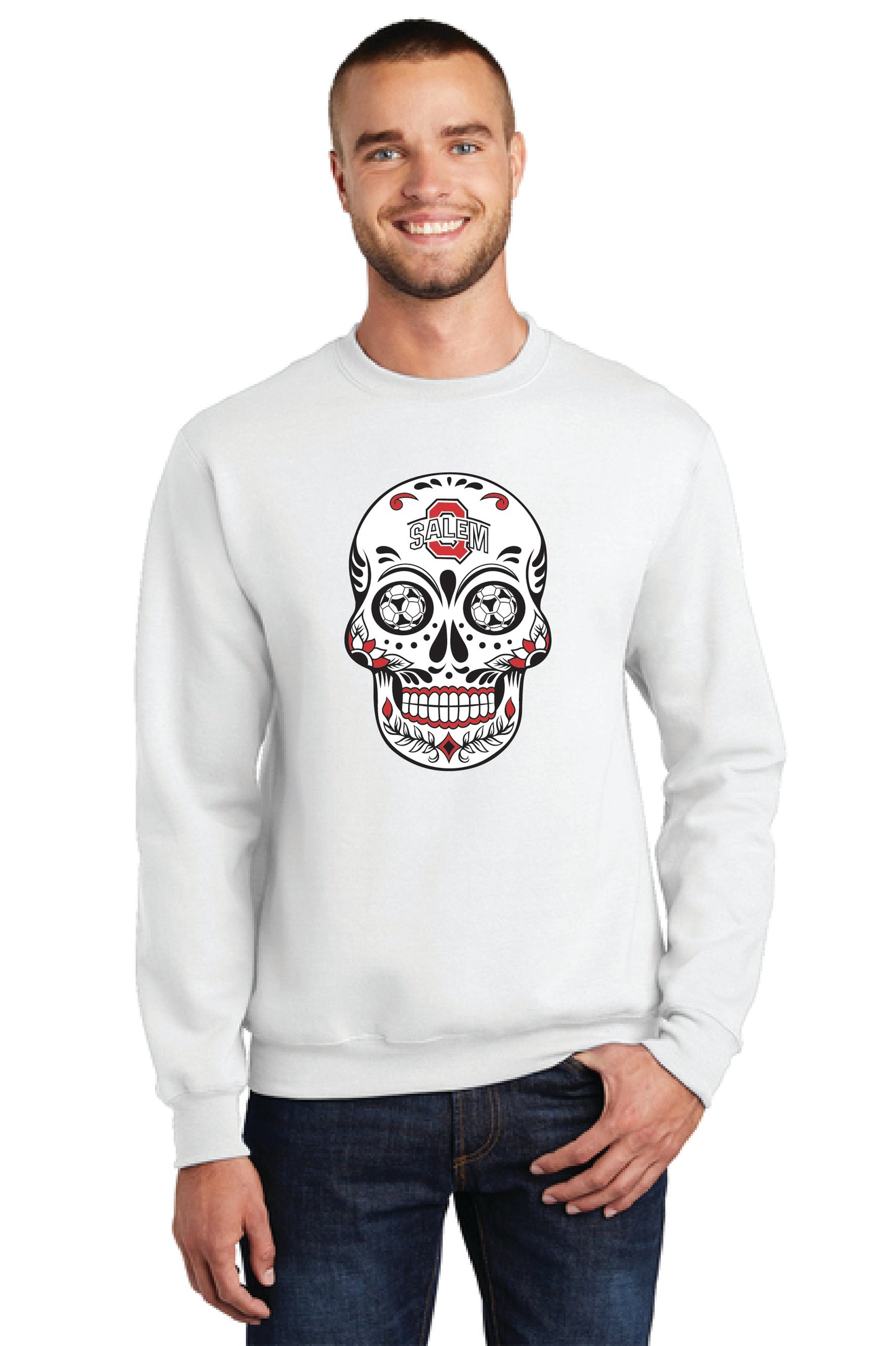 SALEM QUAKERS SOCCER Port & Company® Core Fleece Crewneck Sweatshirt 2