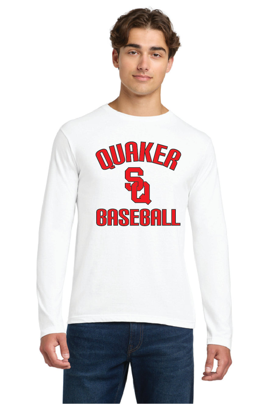 QUAKER BASEBALL Gildan Softstyle® Long Sleeve T-Shirt 6