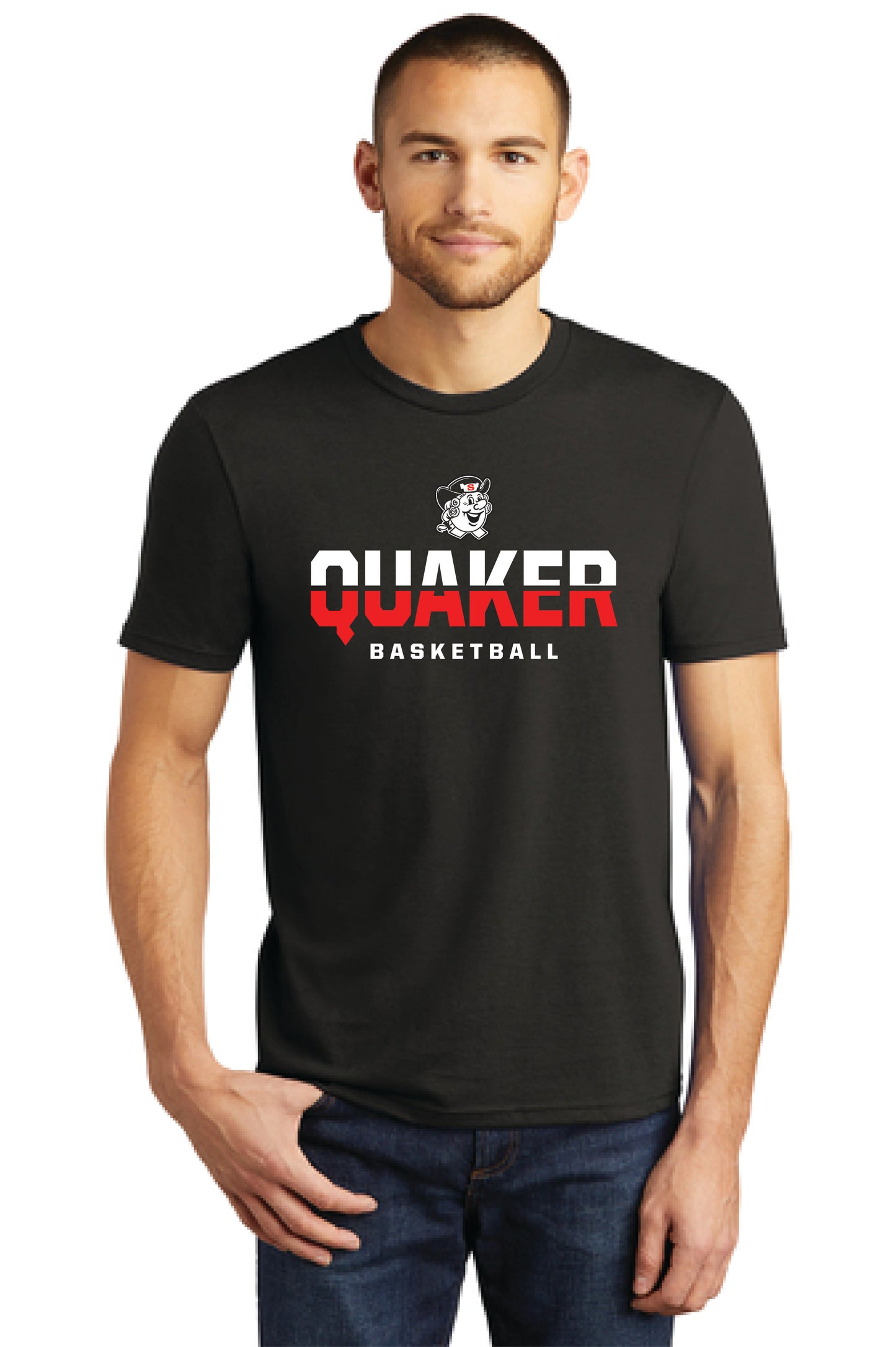 QUAKER BASKETBALL VARSITY 2024 DM130 District ® Perfect Tri ® Tee 11