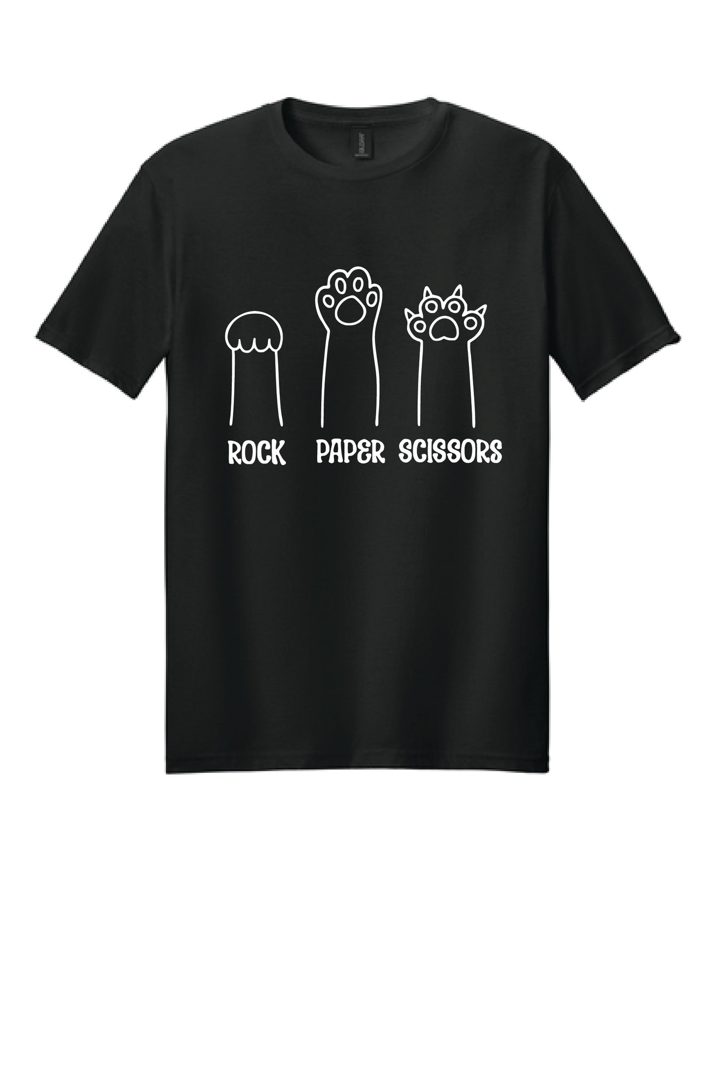 ROCK PAPER SCISSORS Softstyle® T-Shirt Unisex Short Sleeve Tee 6
