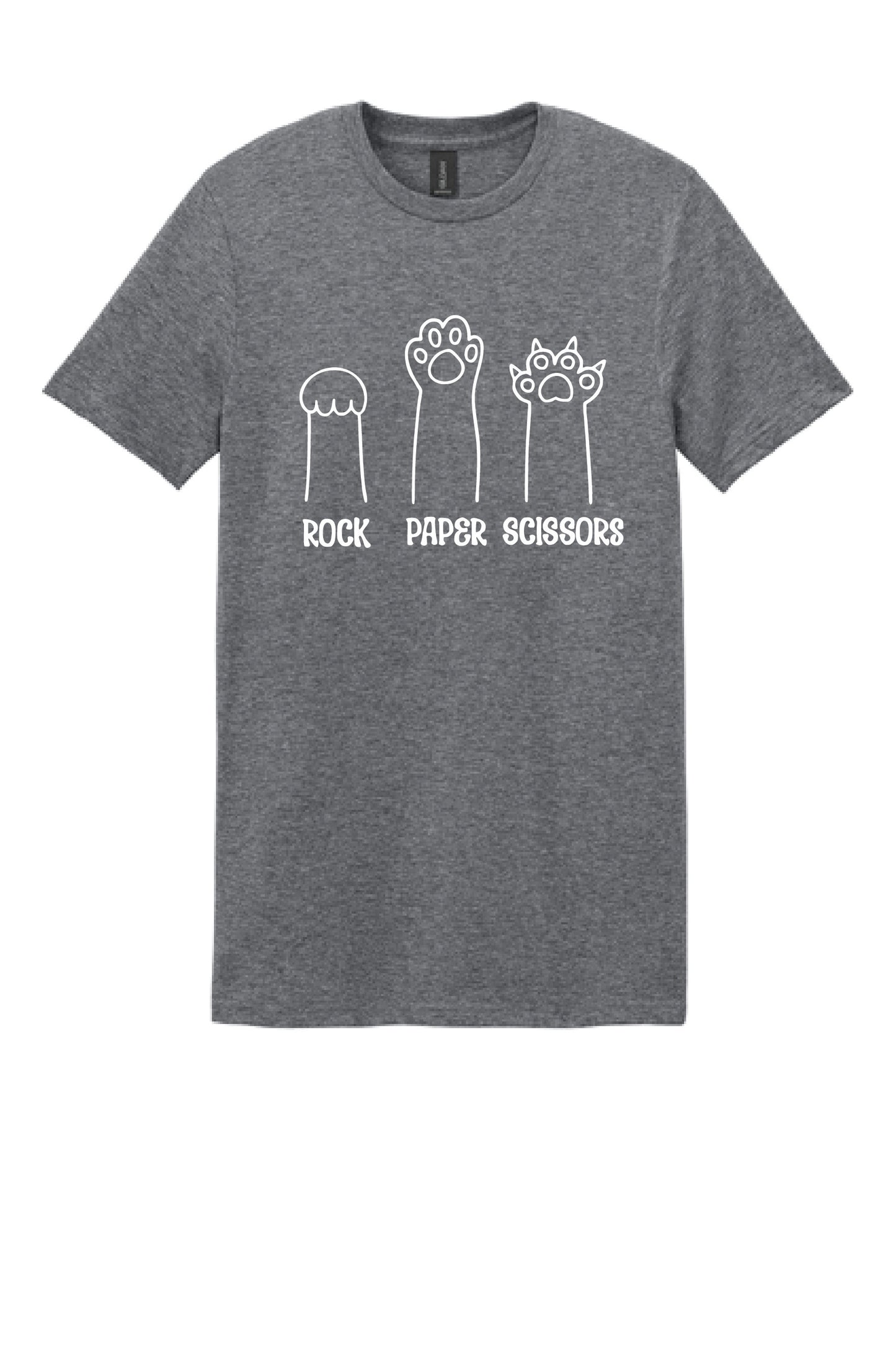 ROCK PAPER SCISSORS Softstyle® T-Shirt Unisex Short Sleeve Tee 6