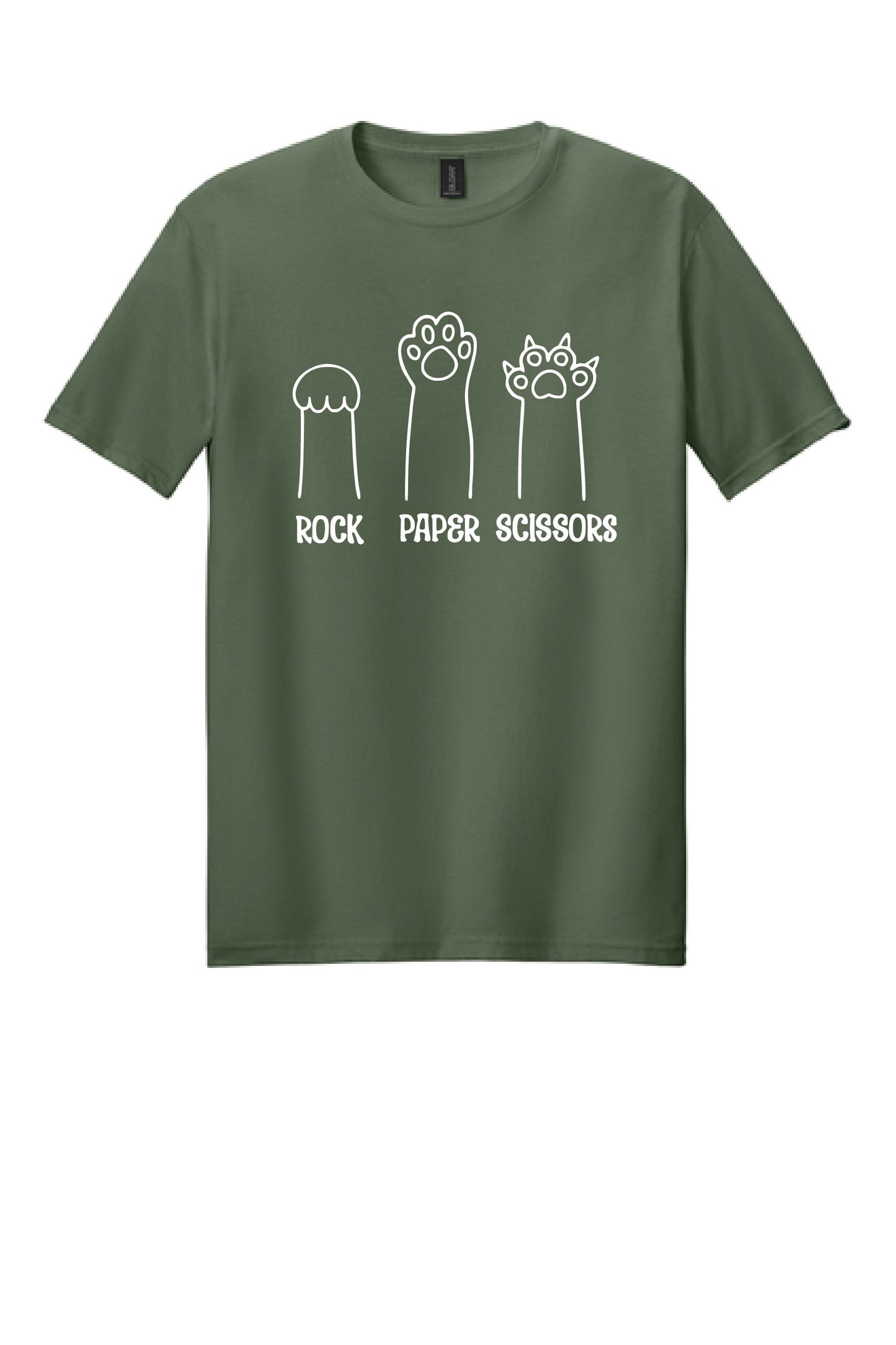 ROCK PAPER SCISSORS Softstyle® T-Shirt Unisex Short Sleeve Tee 6
