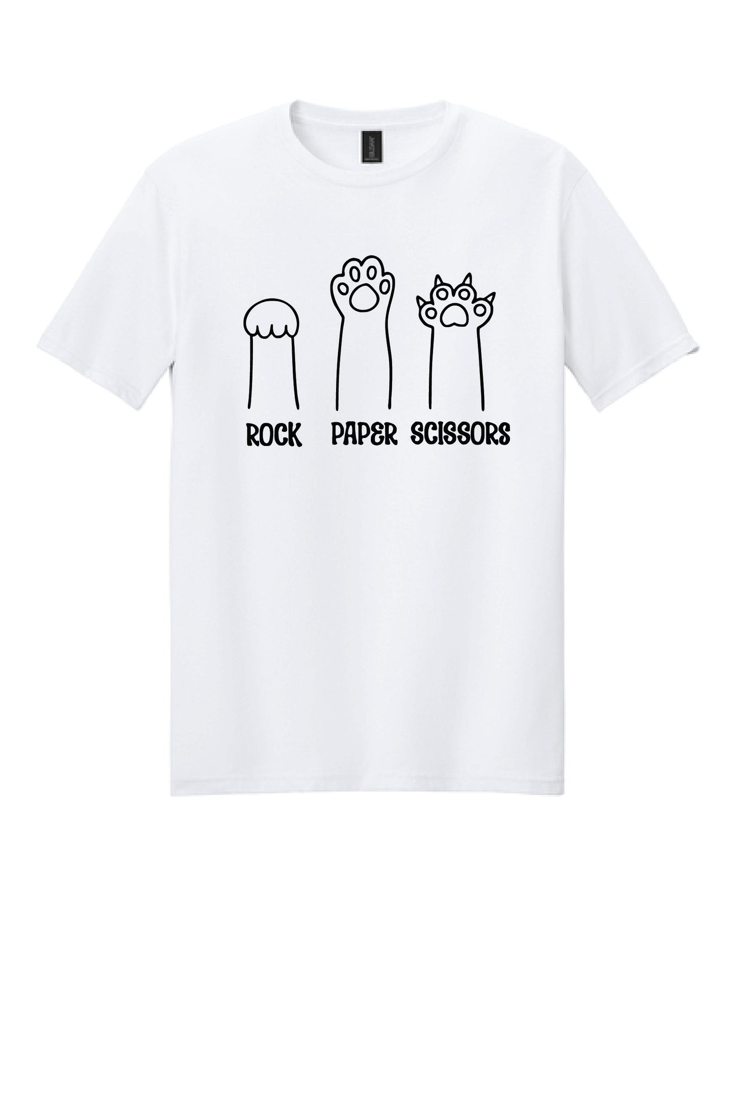 ROCK PAPER SCISSORS Softstyle® T-Shirt Unisex Short Sleeve Tee 6