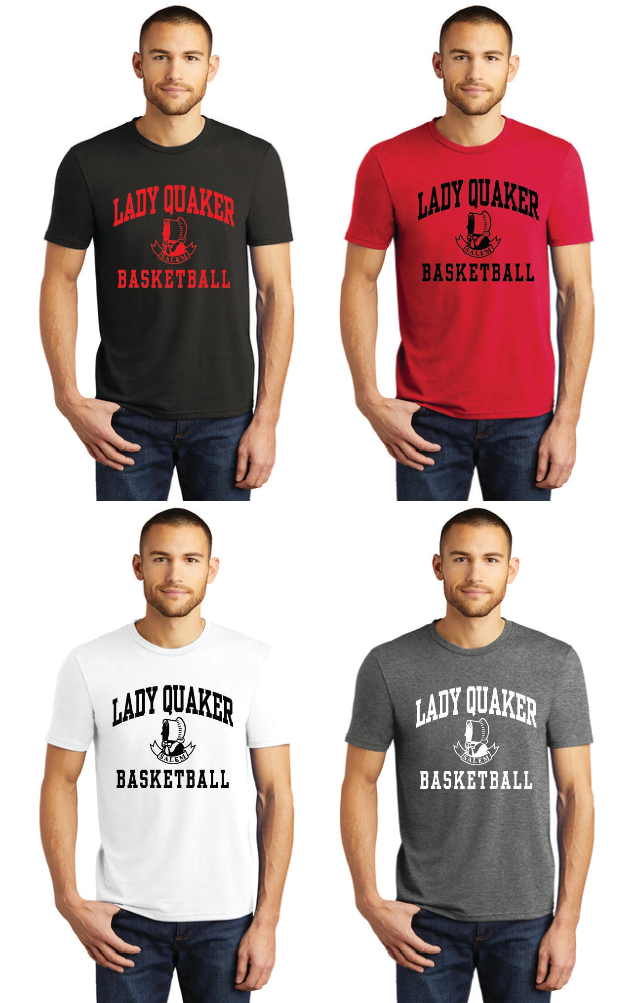 SALEM QUAKERS BASKETBALL DM130 District ® Perfect Tri ® Tee 7