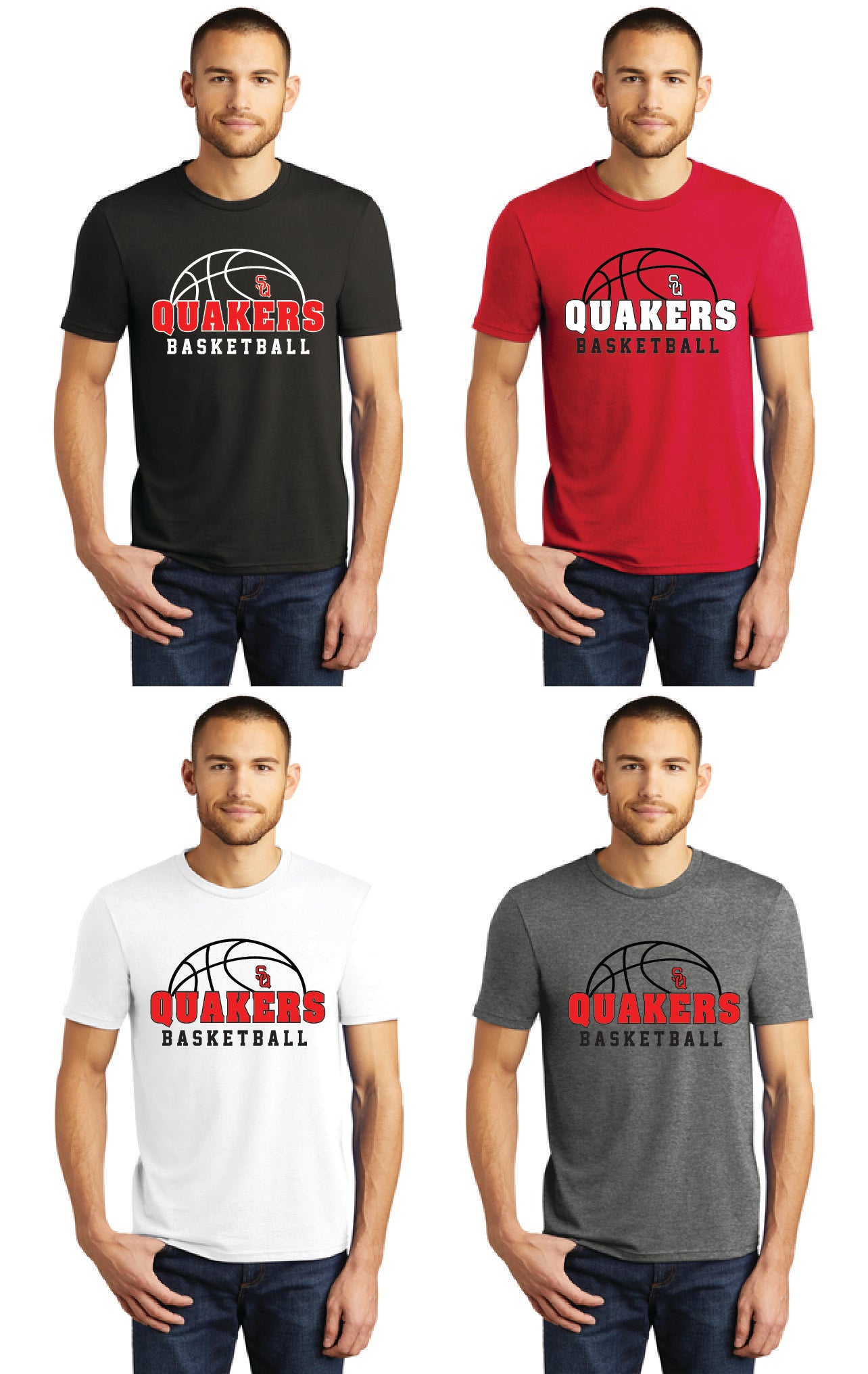 Salem Quakers Basketball DM130 District ® Perfect Tri ® Tee 9
