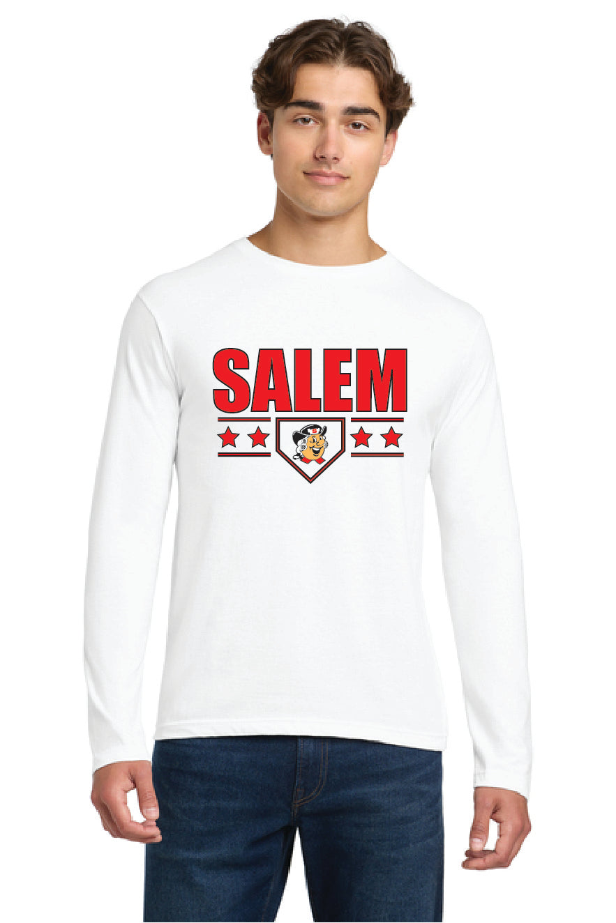 SALEM QUAKERS BASEBALL Gildan Softstyle® Long Sleeve T-Shirt 4