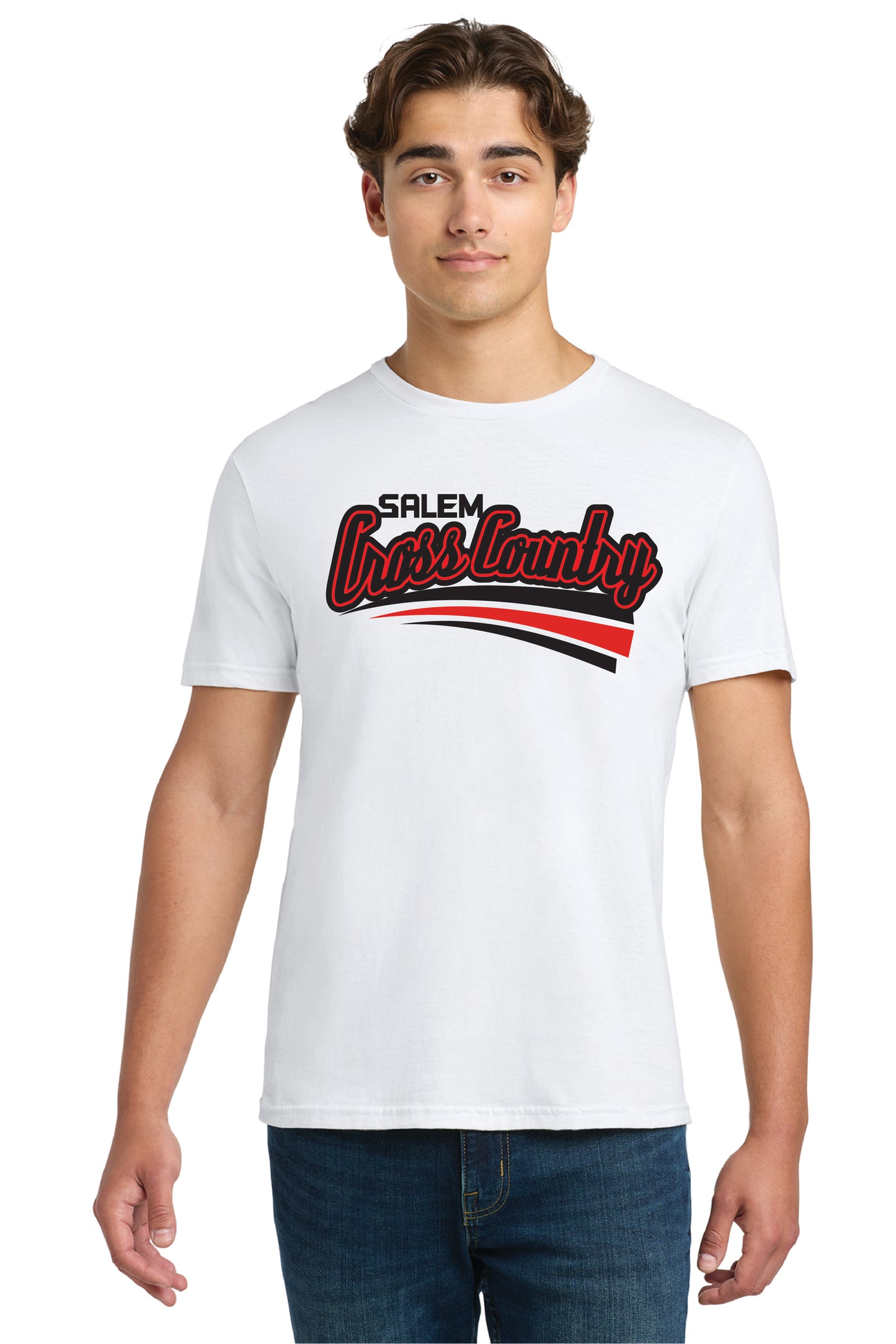 SALEM QUAKERS CROSS COUNTRY Gildan Softstyle® T-Shirt 3