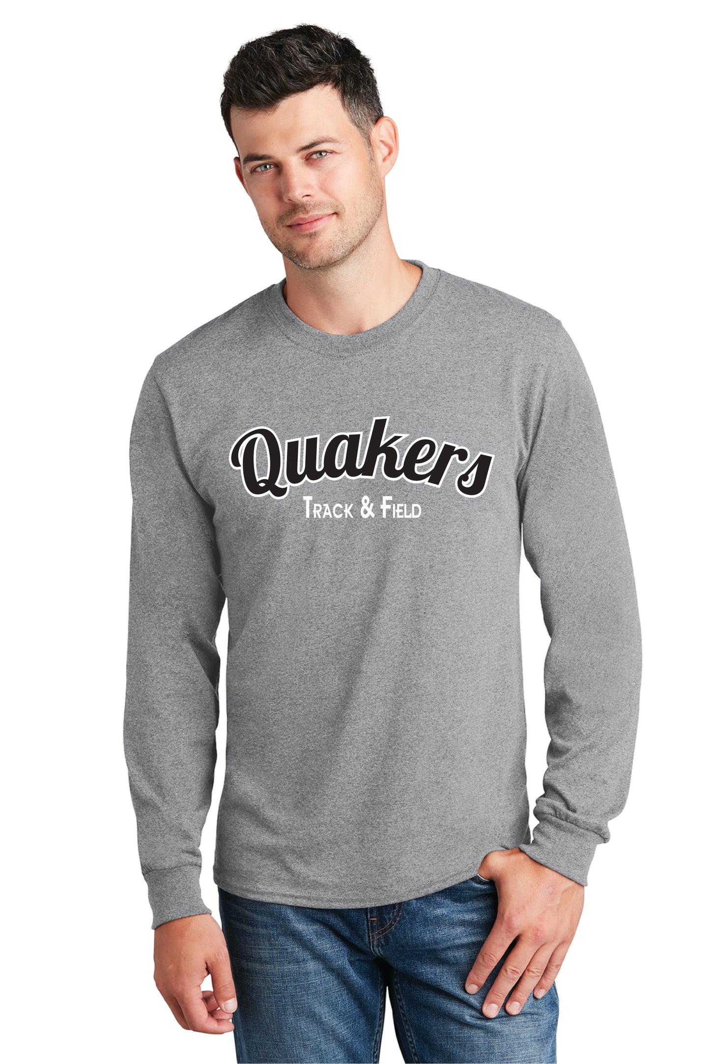 SALEM QUAKERS TRACK & FIELD Gildan Softstyle® Long Sleeve T-Shirt 2
