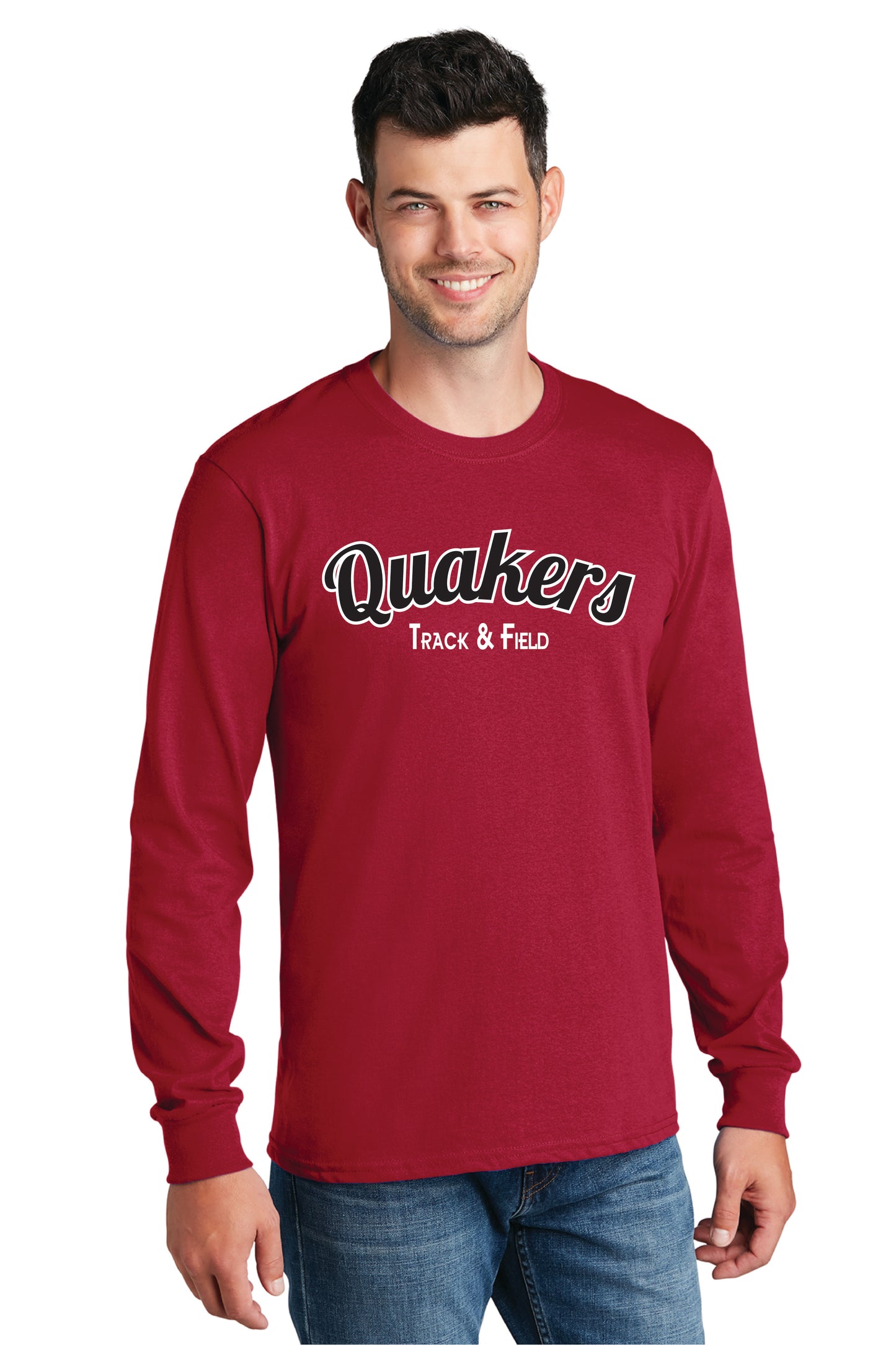 SALEM QUAKERS TRACK & FIELD Gildan Softstyle® Long Sleeve T-Shirt 2