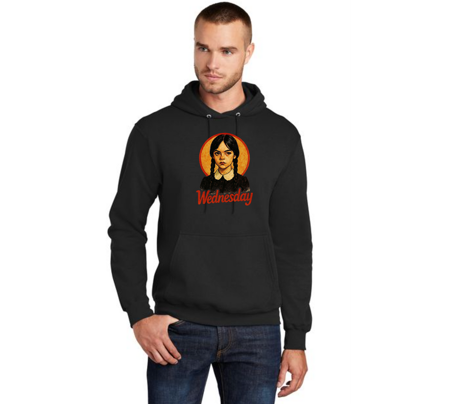 HALLOWEEN PC78H Port & Company® Core Fleece Pullover Hooded Sweatshirt HW-45