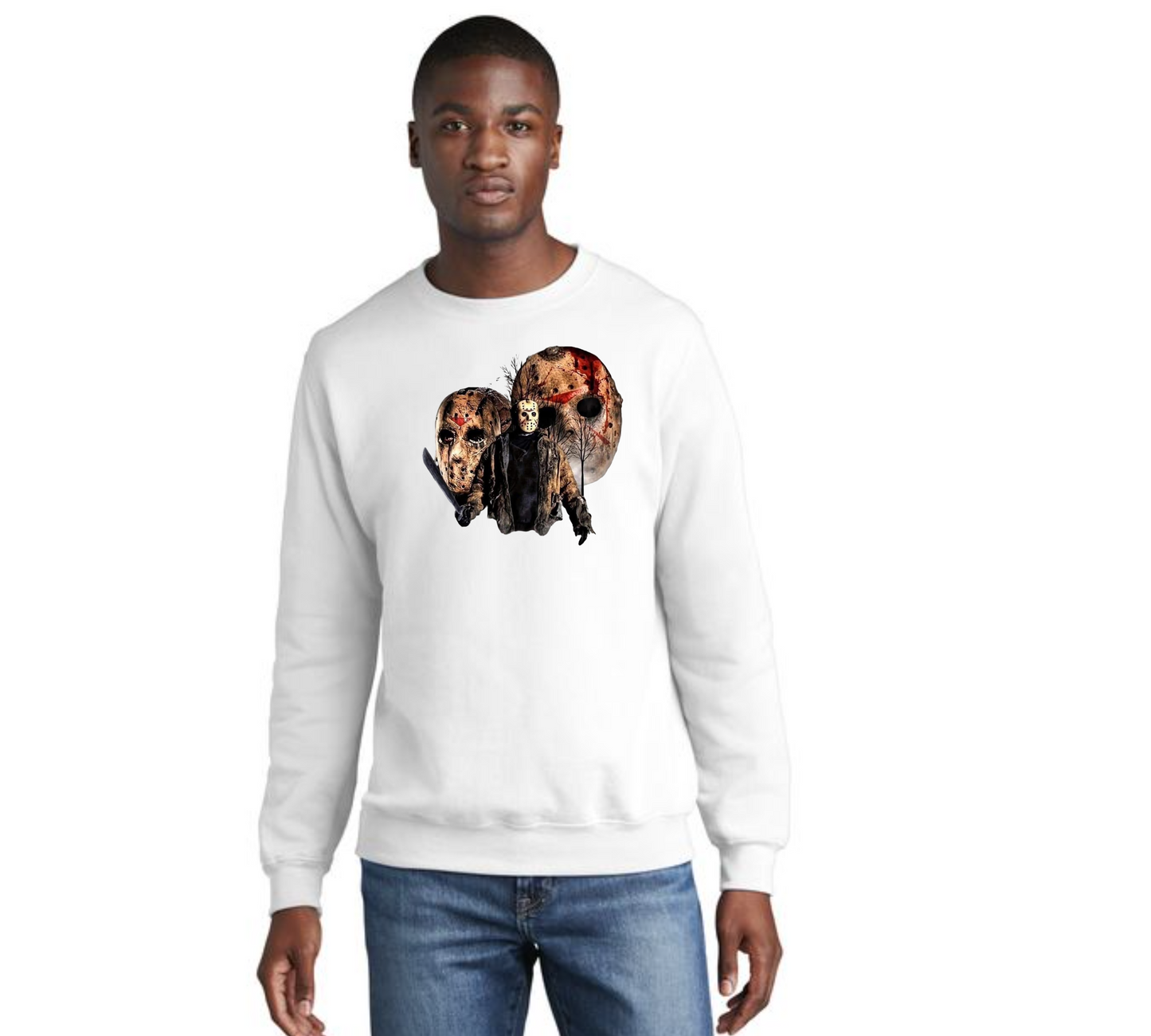 HALLOWEEN Port & Company® Core Fleece Crewneck Sweatshirt HW-46