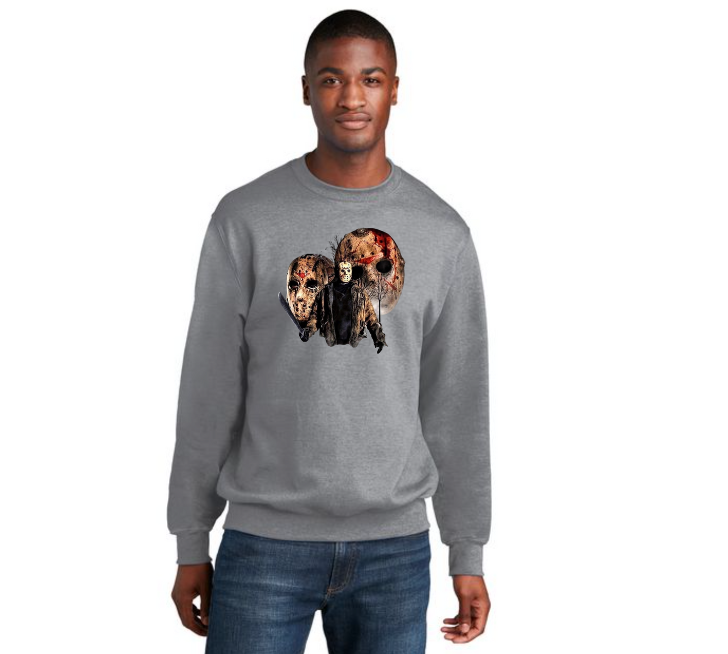 HALLOWEEN Port & Company® Core Fleece Crewneck Sweatshirt HW-46