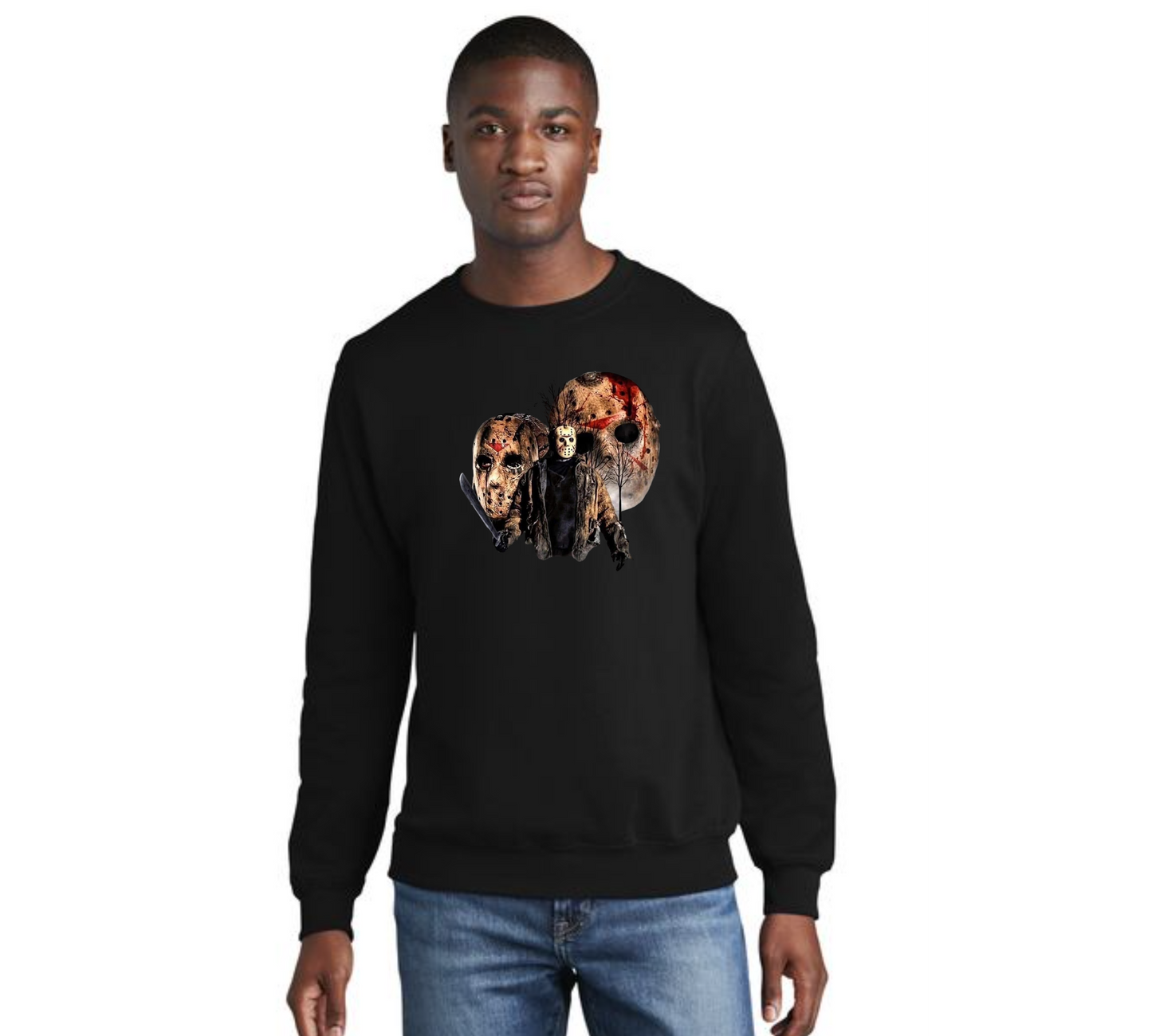 HALLOWEEN Port & Company® Core Fleece Crewneck Sweatshirt HW-46