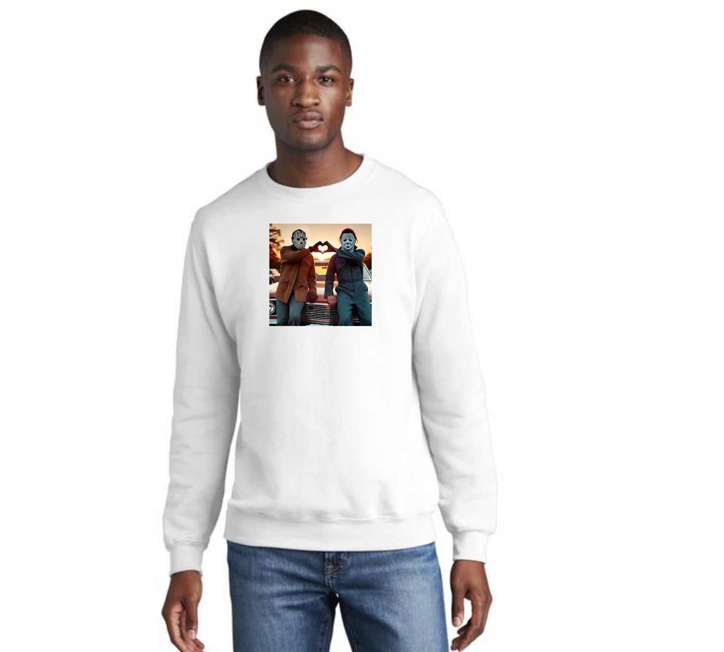 HALLOWEEN Port & Company® Core Fleece Crewneck Sweatshirt HW-47