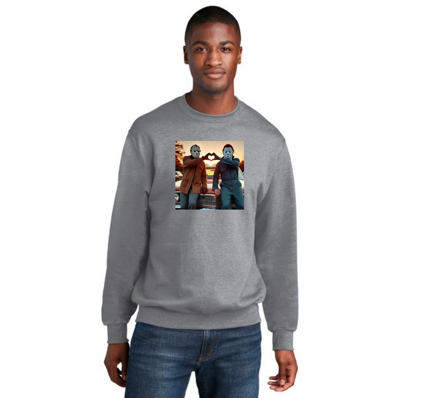 HALLOWEEN Port & Company® Core Fleece Crewneck Sweatshirt HW-47