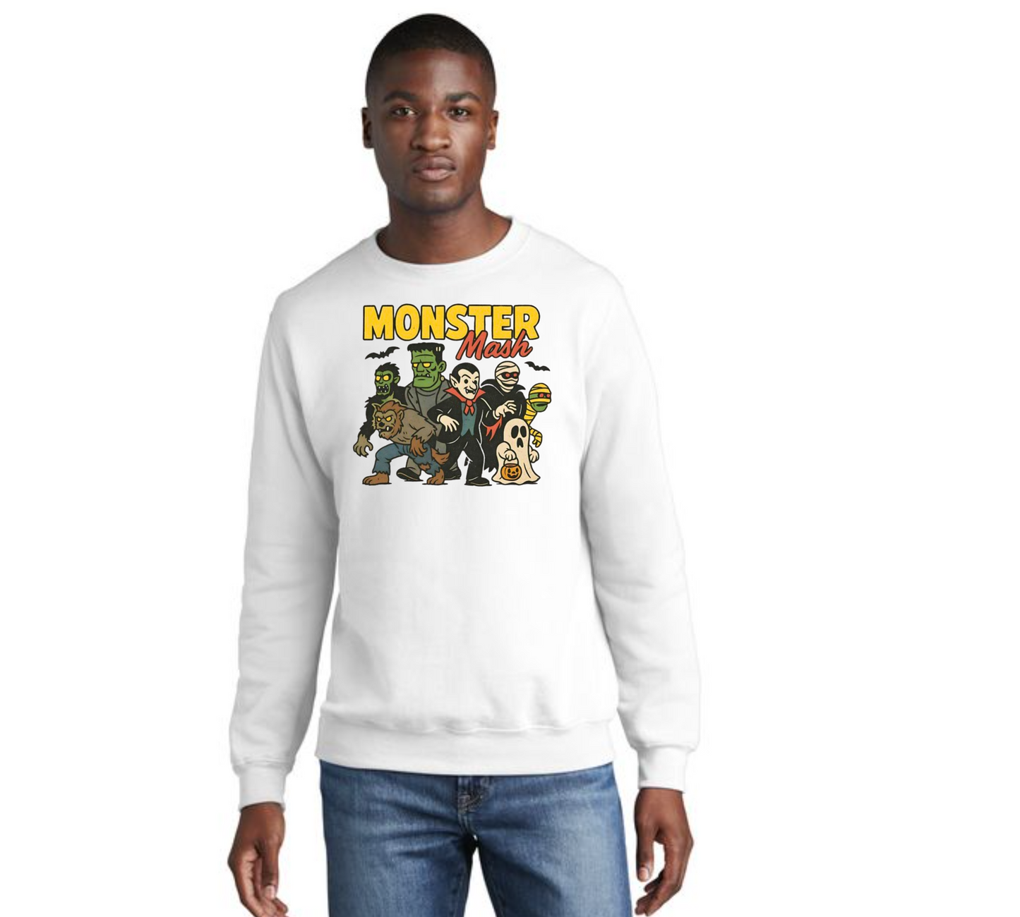 HALLOWEEN Port & Company® Core Fleece Crewneck Sweatshirt HW-48