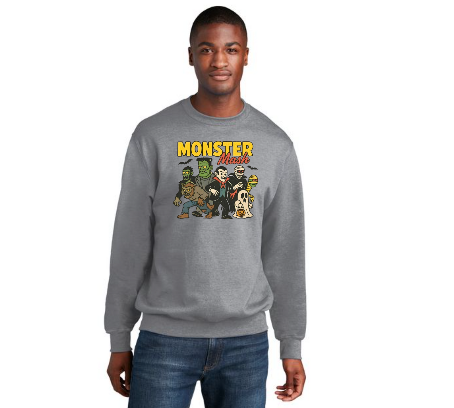 HALLOWEEN Port & Company® Core Fleece Crewneck Sweatshirt HW-48