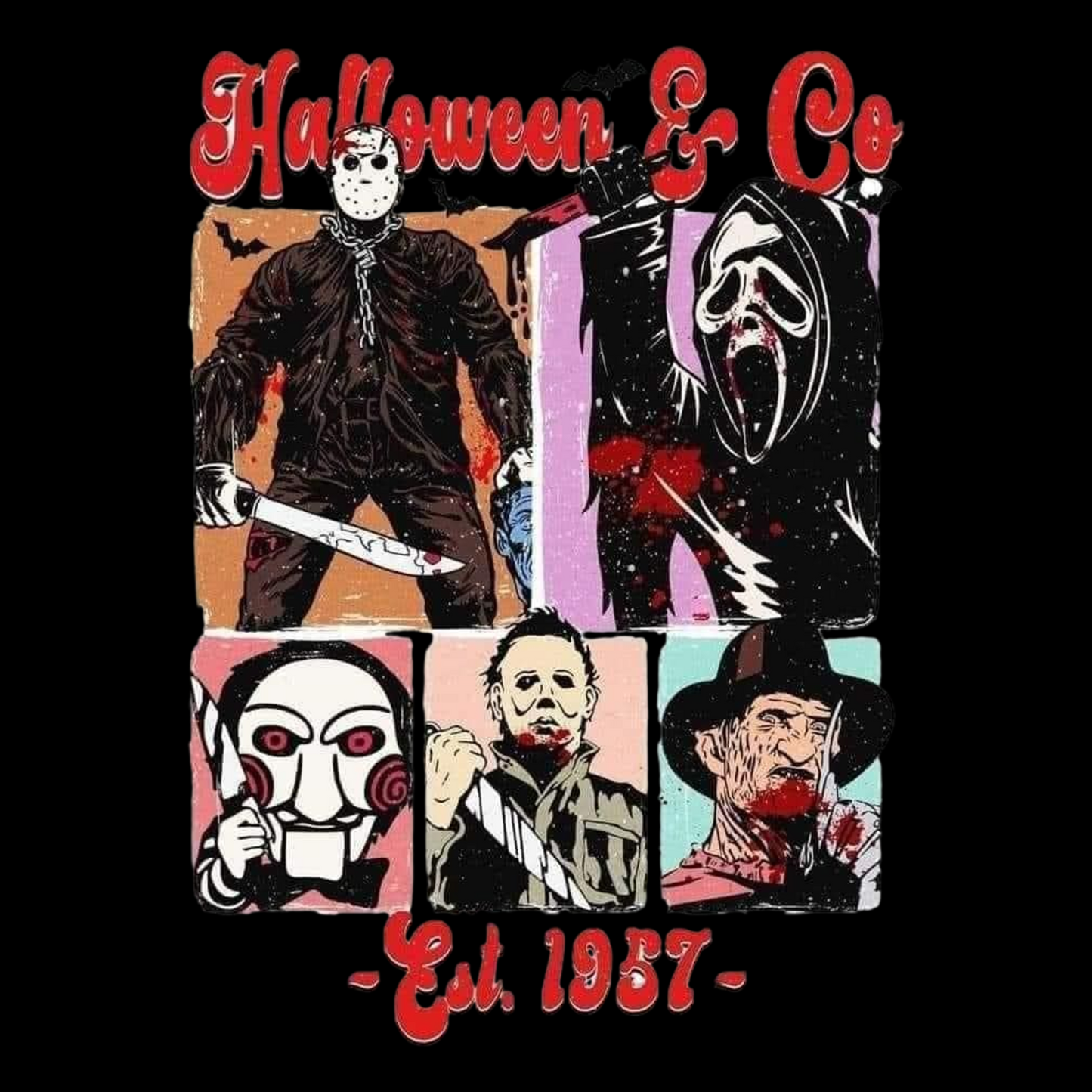 HALLOWEEN PC55LS Port & Company® Long Sleeve Core Cotton Tee HW-49