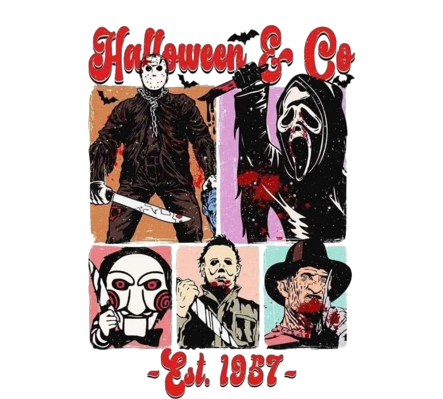 HALLOWEEN PC55LS Port & Company® Long Sleeve Core Cotton Tee HW-49