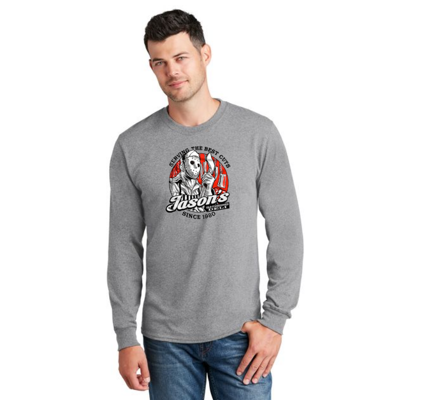 HALLOWEEN PC55LS Port & Company® Long Sleeve Core Cotton Tee HW-51