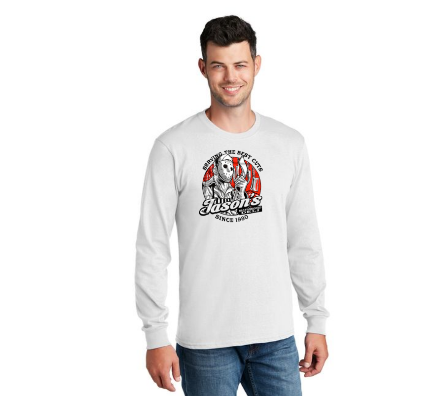 HALLOWEEN PC55LS Port & Company® Long Sleeve Core Cotton Tee HW-51