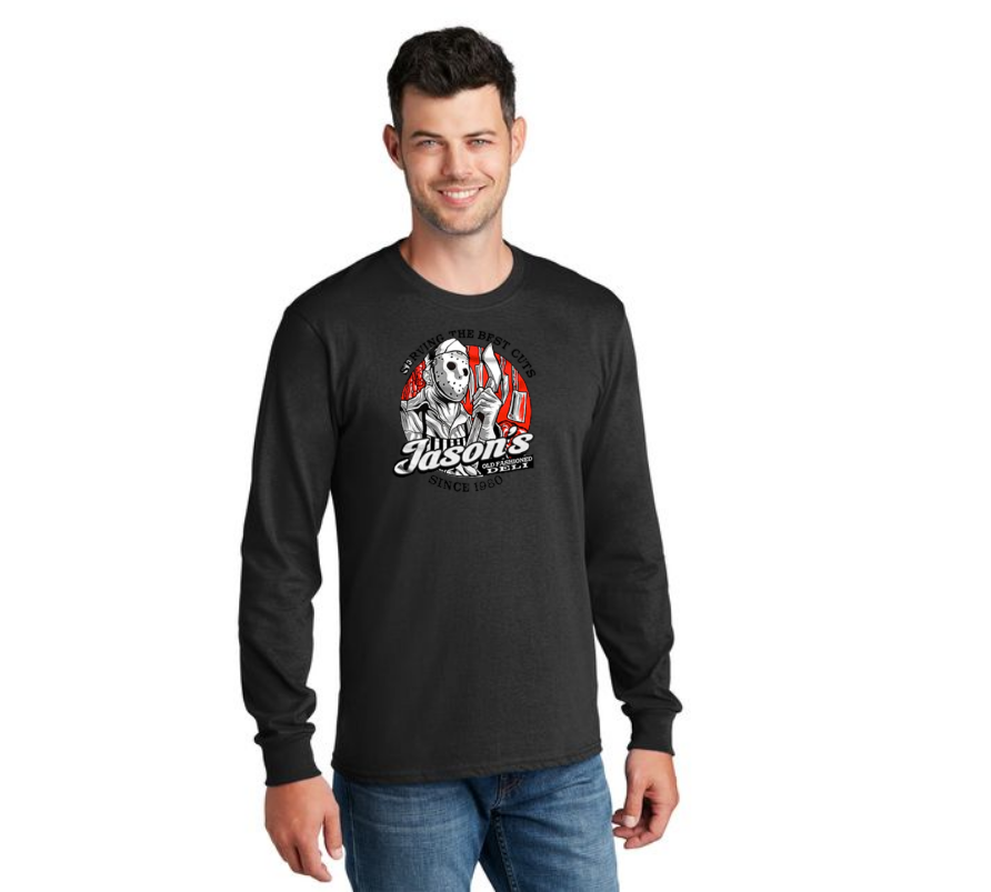 HALLOWEEN PC55LS Port & Company® Long Sleeve Core Cotton Tee HW-51