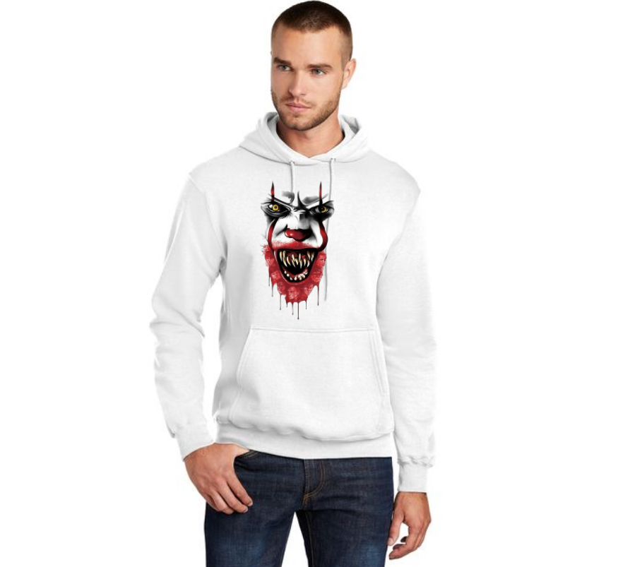 HALLOWEEN PC78H Port & Company® Core Fleece Pullover Hooded Sweatshirt HW-52