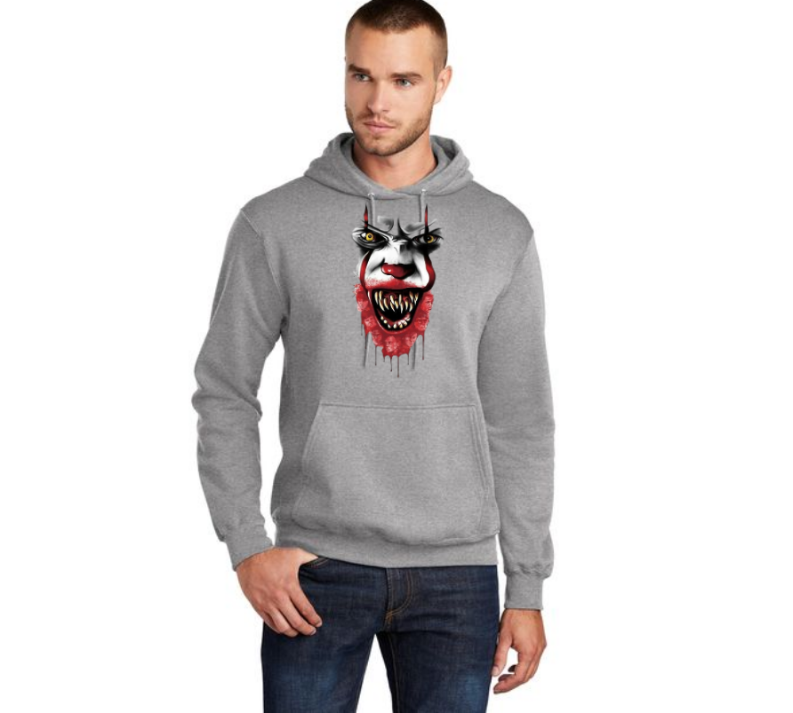 HALLOWEEN PC78H Port & Company® Core Fleece Pullover Hooded Sweatshirt HW-52