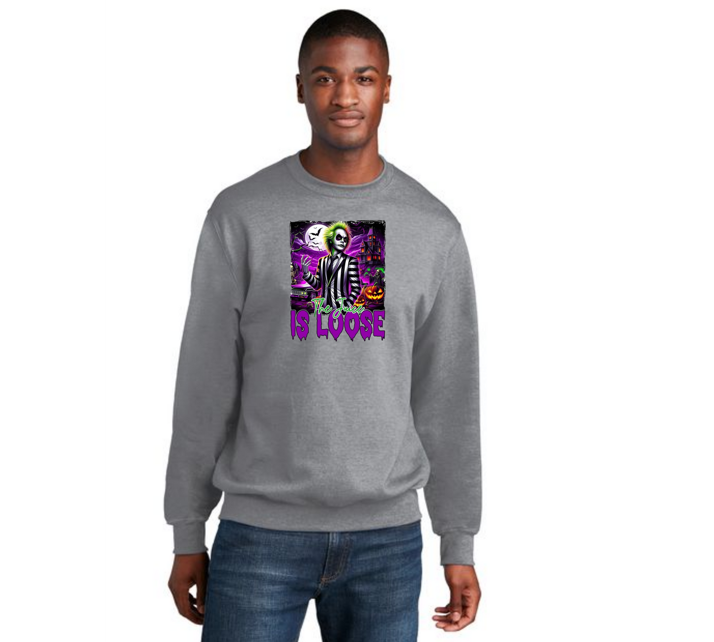HALLOWEEN Port & Company® Core Fleece Crewneck Sweatshirt HW-53