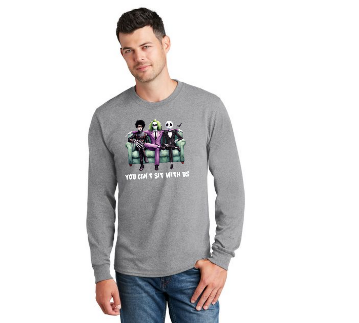 HALLOWEEN PC55LS Port & Company® Long Sleeve Core Cotton Tee HW-54