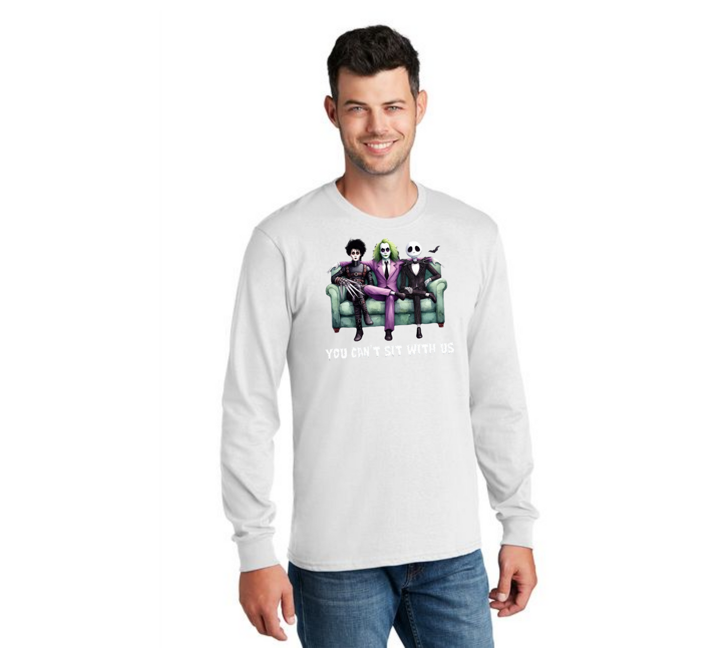 HALLOWEEN PC55LS Port & Company® Long Sleeve Core Cotton Tee HW-54