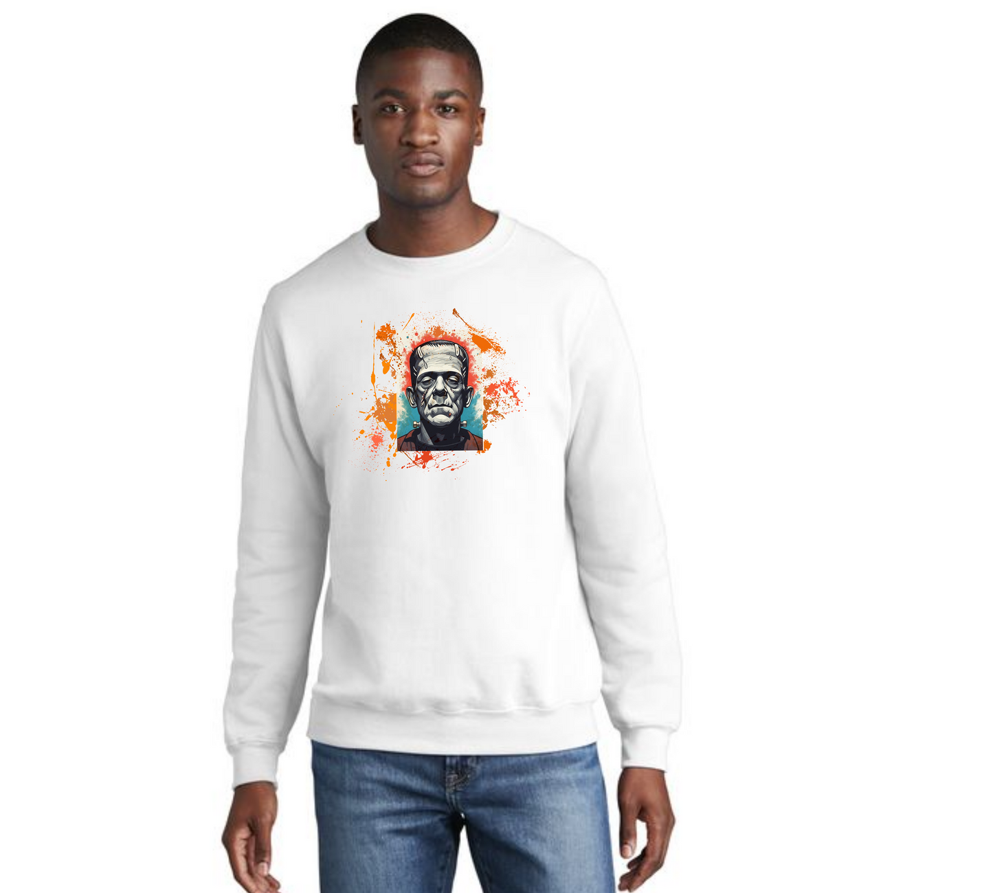 HALLOWEEN Port & Company® Core Fleece Crewneck Sweatshirt HW-55