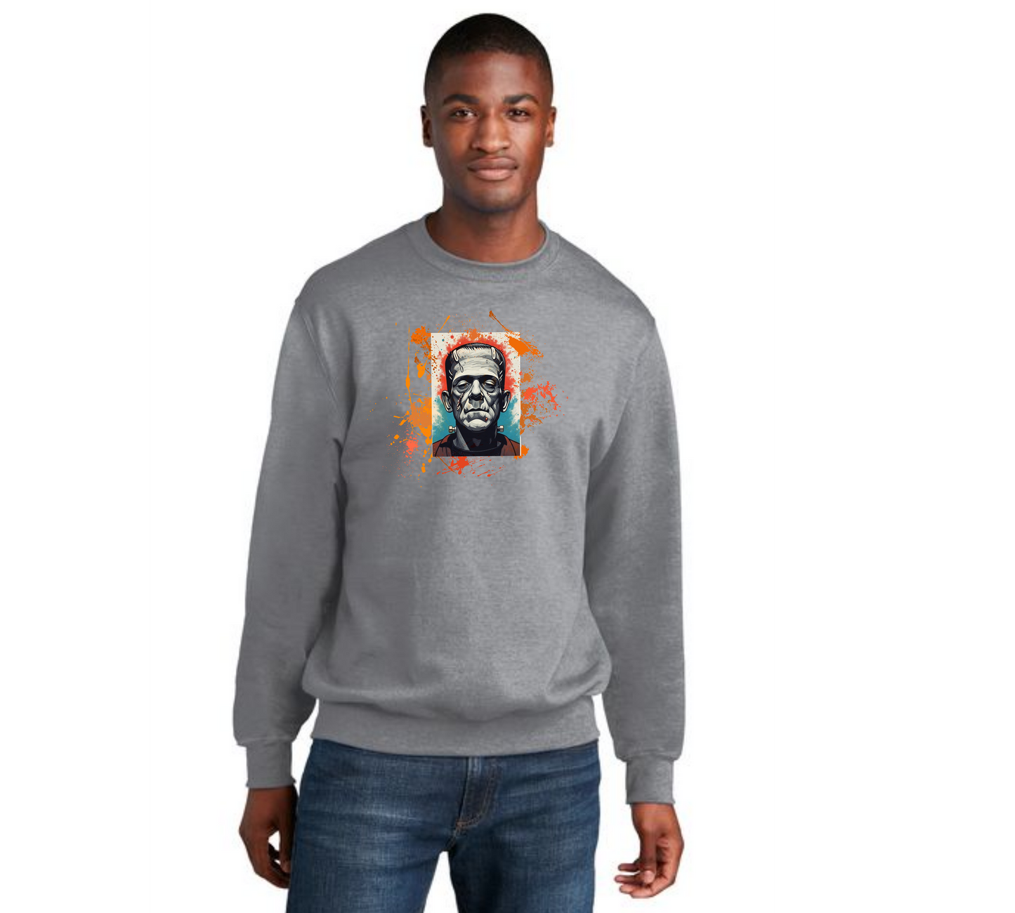 HALLOWEEN Port & Company® Core Fleece Crewneck Sweatshirt HW-55