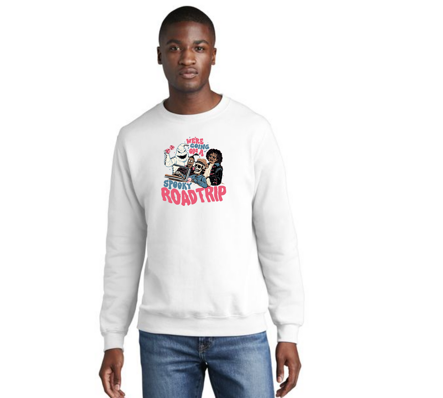 HALLOWEEN Port & Company® Core Fleece Crewneck Sweatshirt HW-56