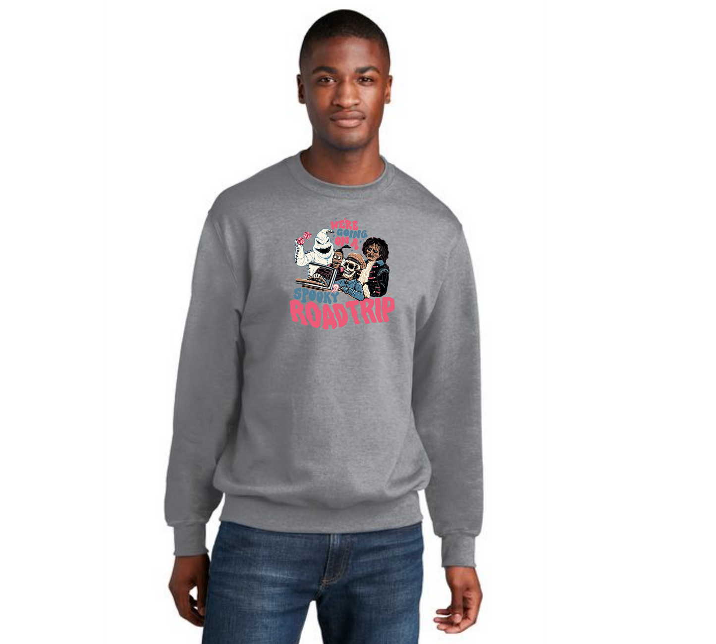 HALLOWEEN Port & Company® Core Fleece Crewneck Sweatshirt HW-56