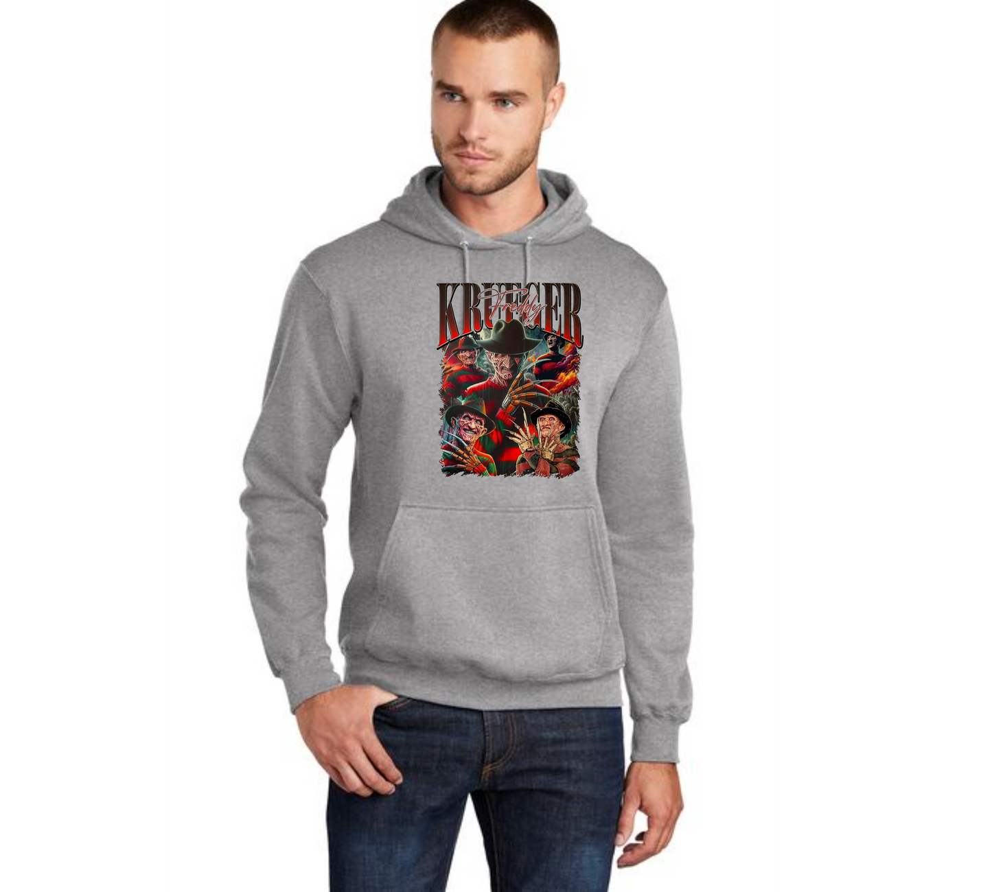HALLOWEEN PC78H Port & Company® Core Fleece Pullover Hooded Sweatshirt HW-38