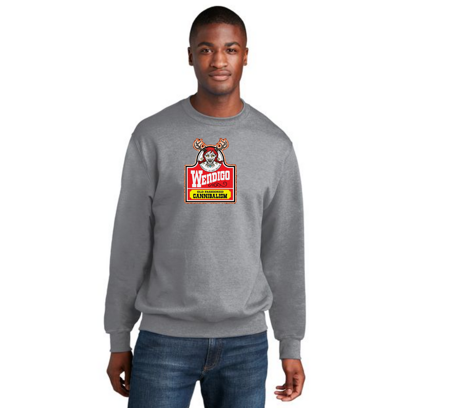 HALLOWEEN Port & Company® Core Fleece Crewneck Sweatshirt HW-59