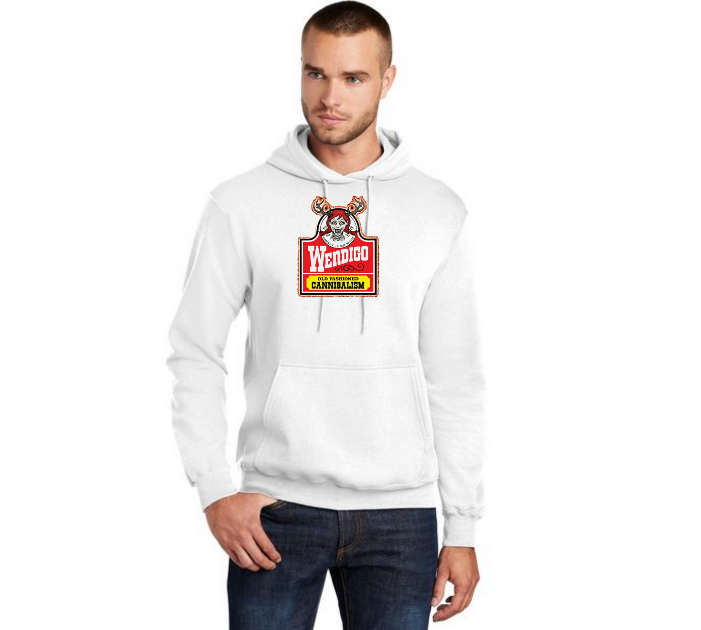 HALLOWEEN PC78H Port & Company® Core Fleece Pullover Hooded Sweatshirt HW-59