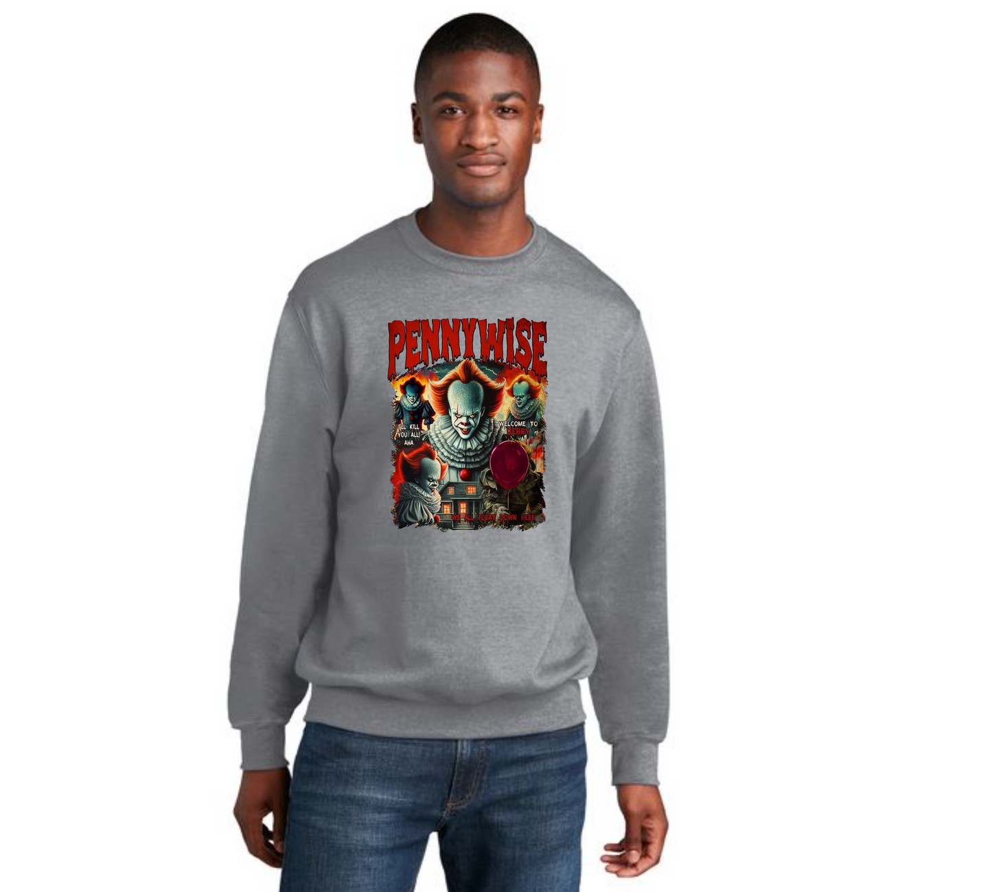 HALLOWEEN Port & Company® Core Fleece Crewneck Sweatshirt HW-39