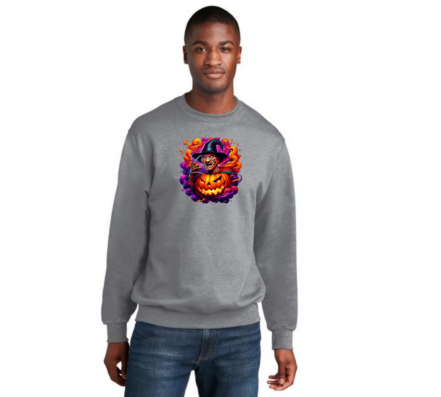 HALLOWEEN Port & Company® Core Fleece Crewneck Sweatshirt HW-62