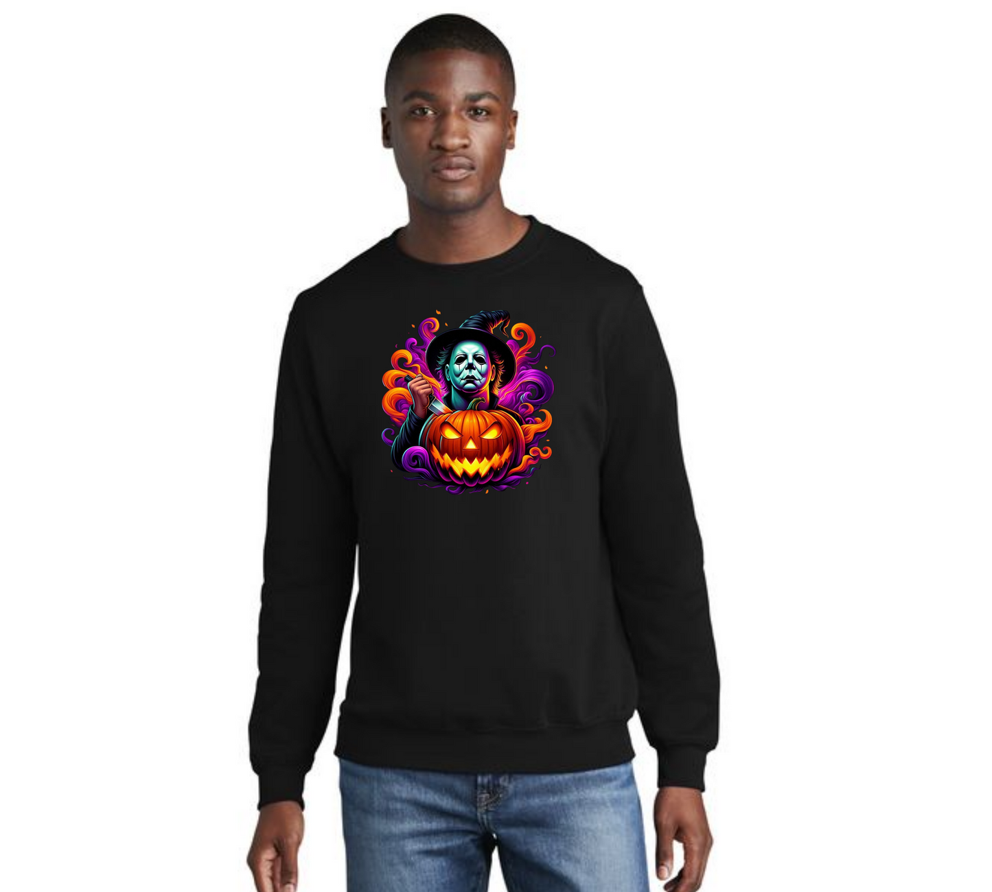 HALLOWEEN Port & Company® Core Fleece Crewneck Sweatshirt HW-63