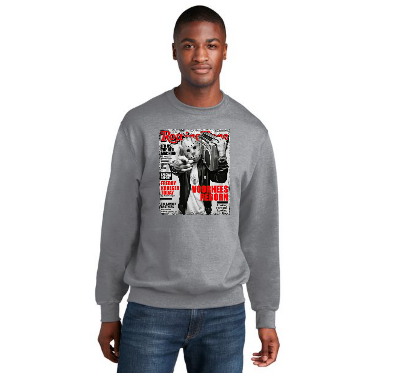 HALLOWEEN Port & Company® Core Fleece Crewneck Sweatshirt HW-40