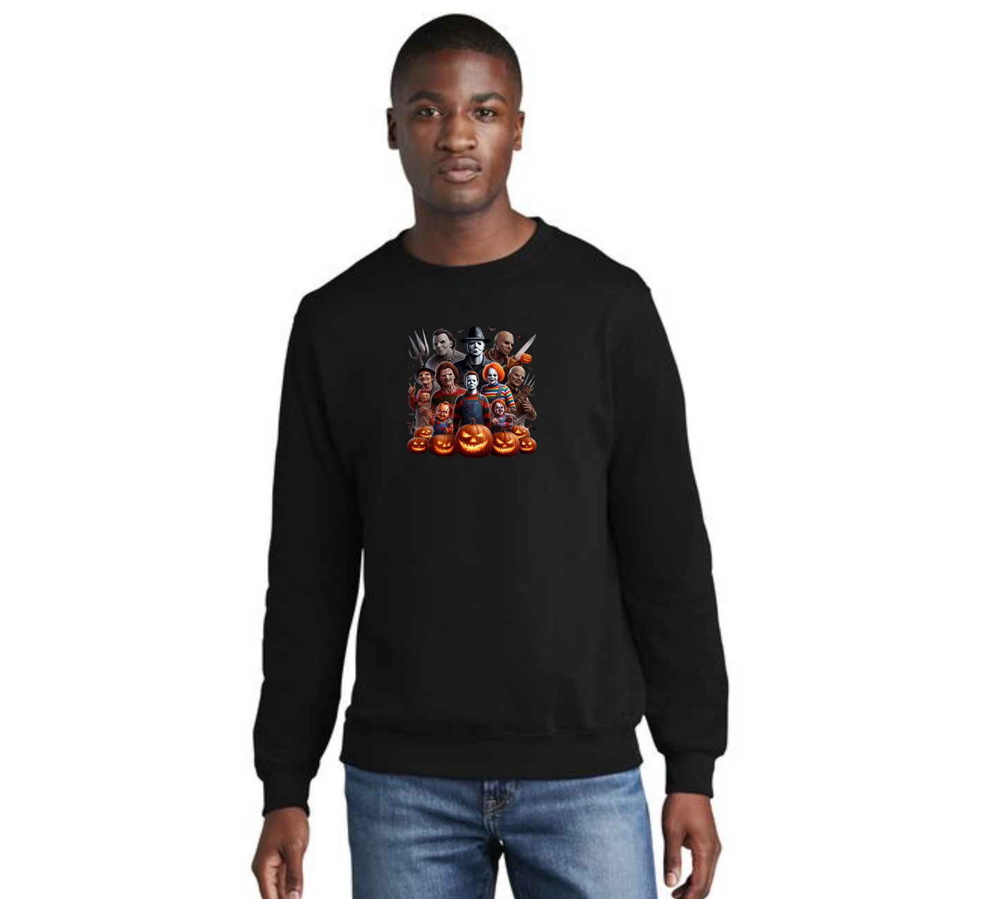 HALLOWEEN Port & Company® Core Fleece Crewneck Sweatshirt HW-66