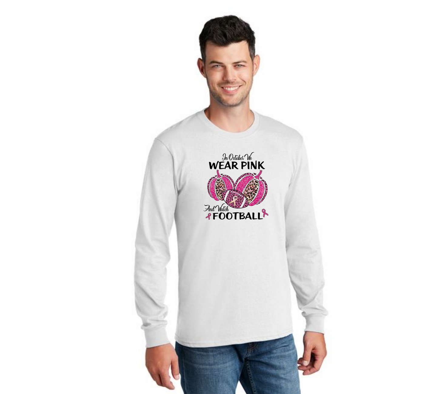 HALLOWEEN PC55LS Port & Company® Long Sleeve Core Cotton Tee HW-73