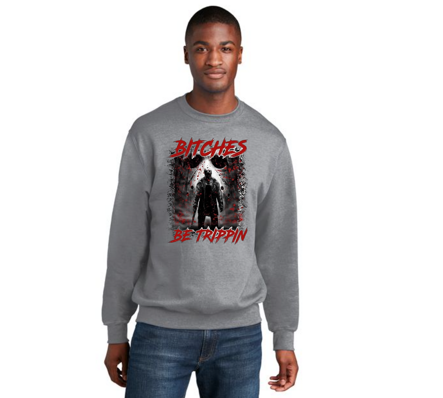 HALLOWEEN Port & Company® Core Fleece Crewneck Sweatshirt HW-43