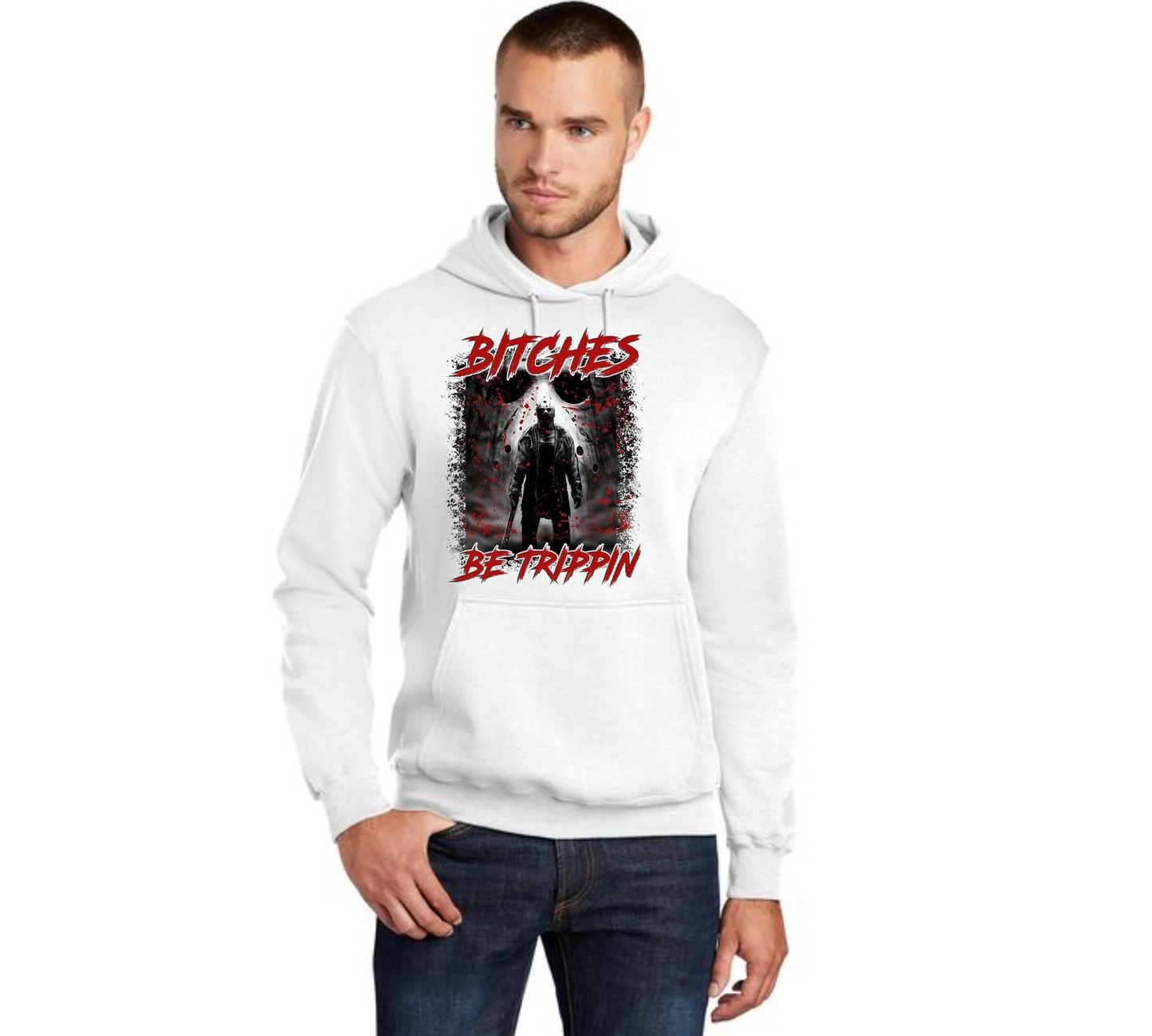 HALLOWEEN PC78H Port & Company® Core Fleece Pullover Hooded Sweatshirt HW-42