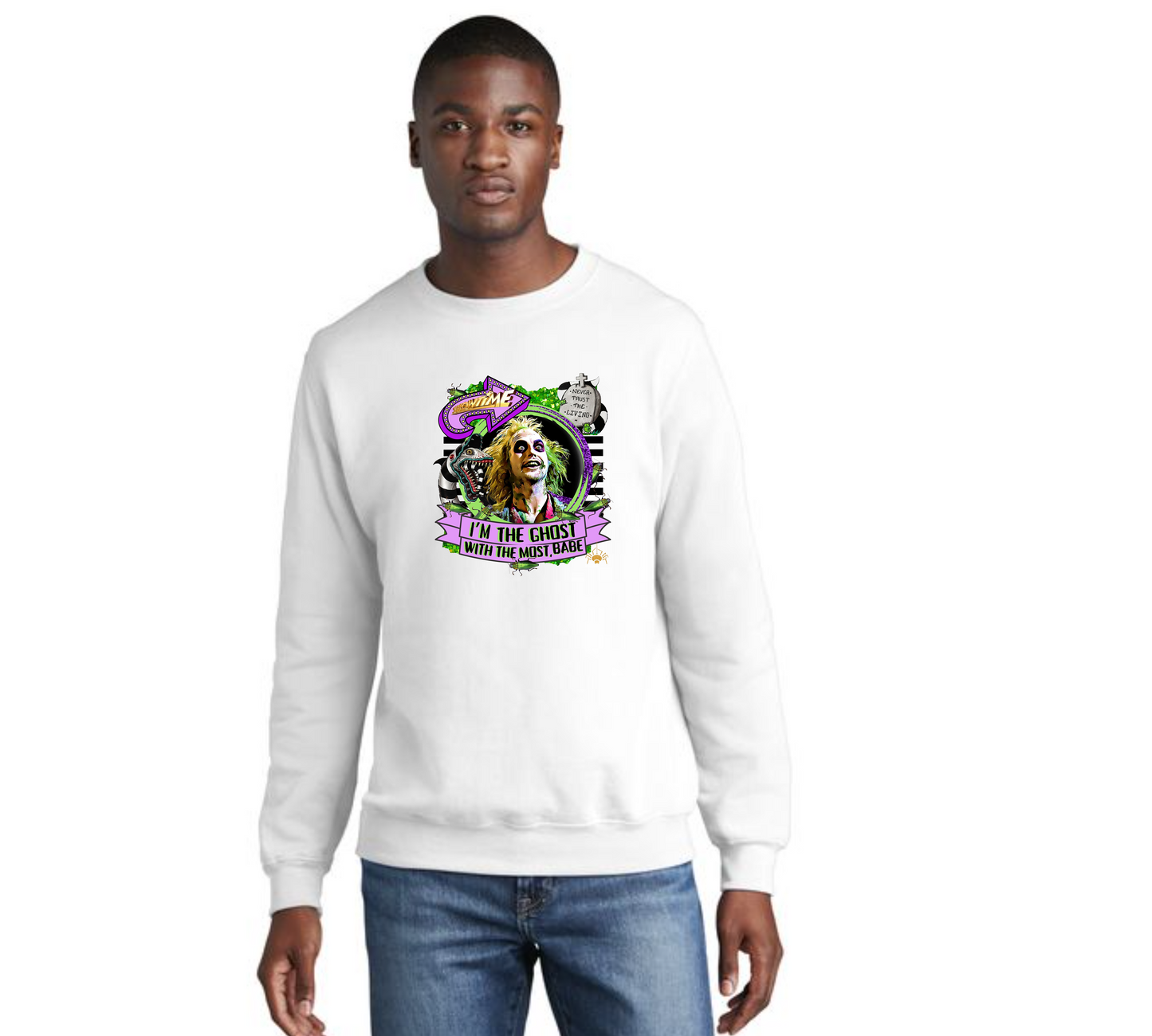 HALLOWEEN Port & Company® Core Fleece Crewneck Sweatshirt HW-44