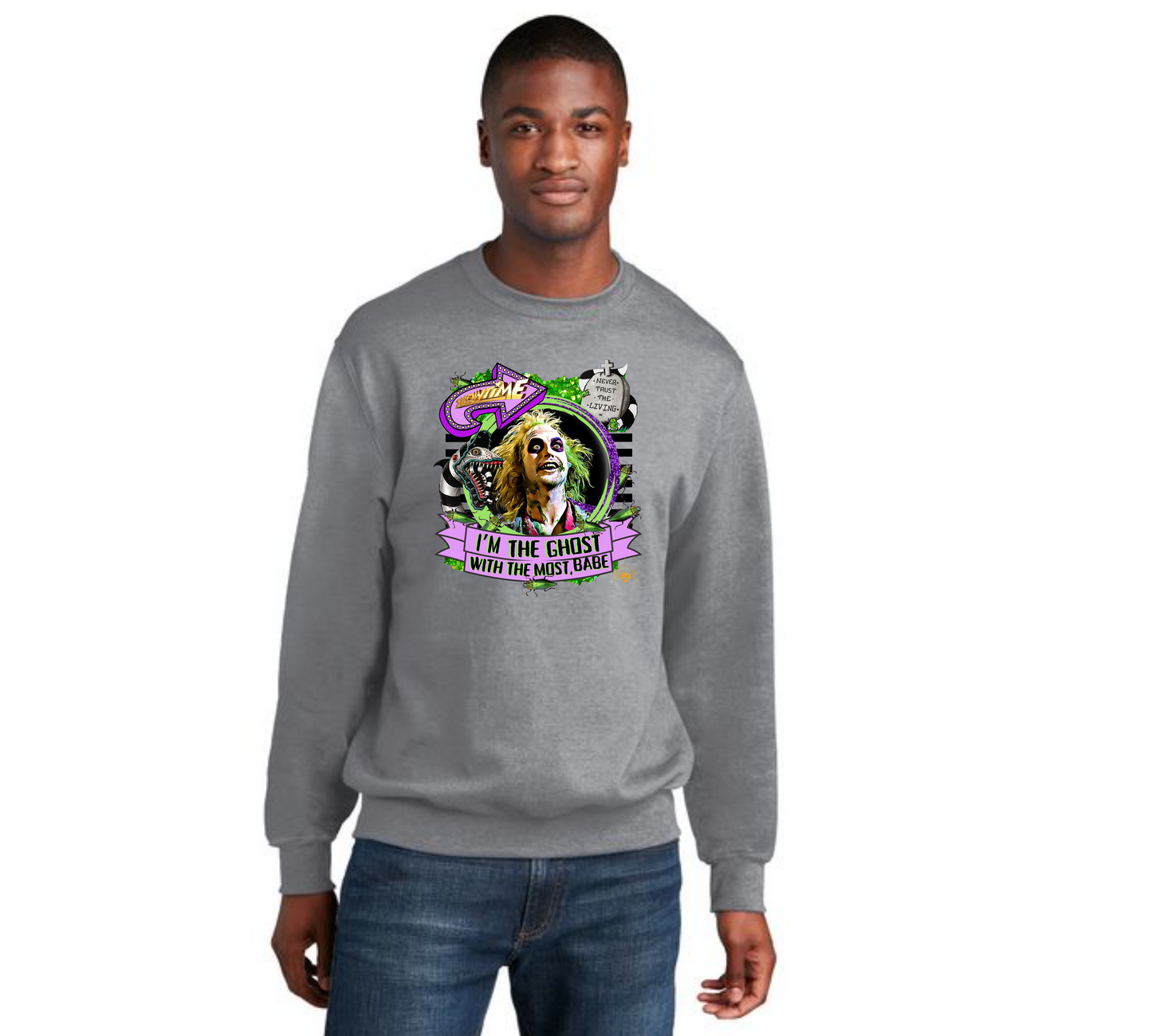 HALLOWEEN Port & Company® Core Fleece Crewneck Sweatshirt HW-44