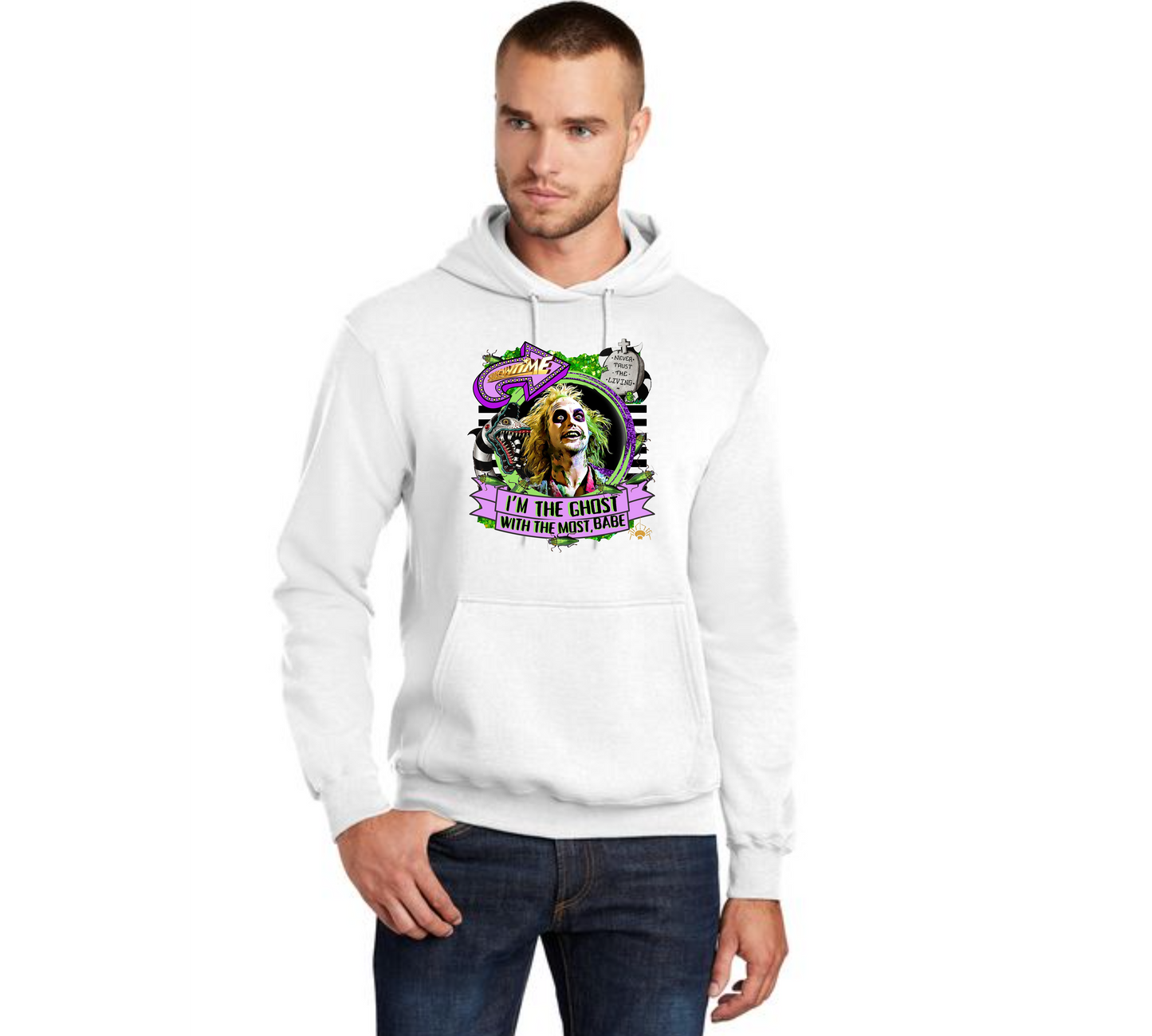 HALLOWEEN PC78H Port & Company® Core Fleece Pullover Hooded Sweatshirt HW-44