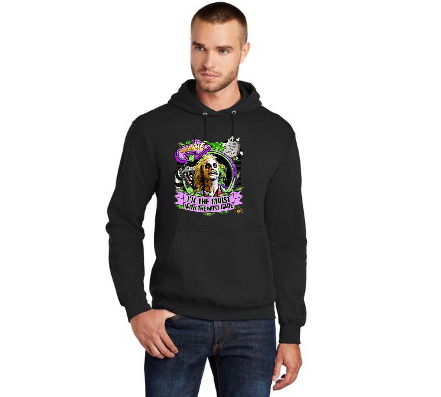HALLOWEEN PC78H Port & Company® Core Fleece Pullover Hooded Sweatshirt HW-44